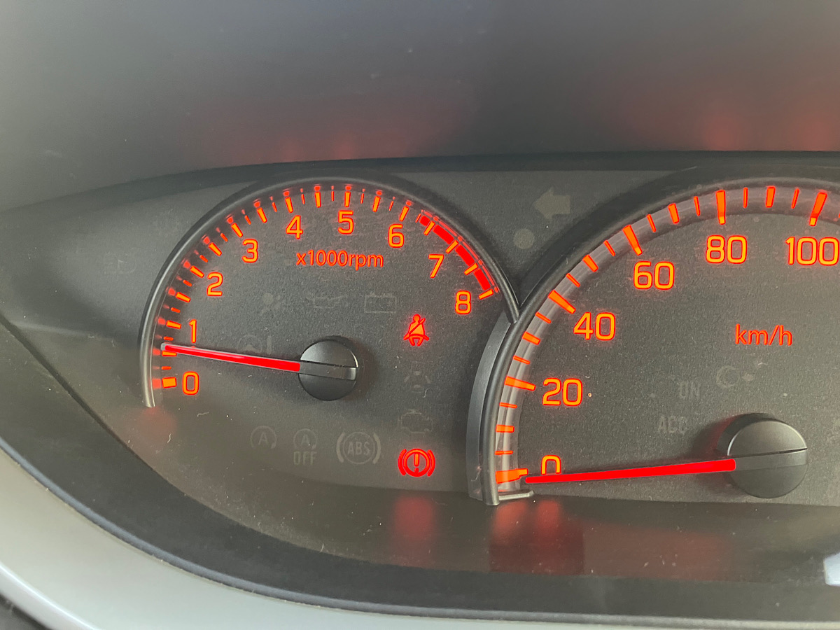 FCR-062使用後のアイドリング回転数